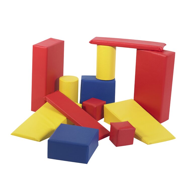 Children's Factory SoftPlay 11 Piece Block Set Wayfair